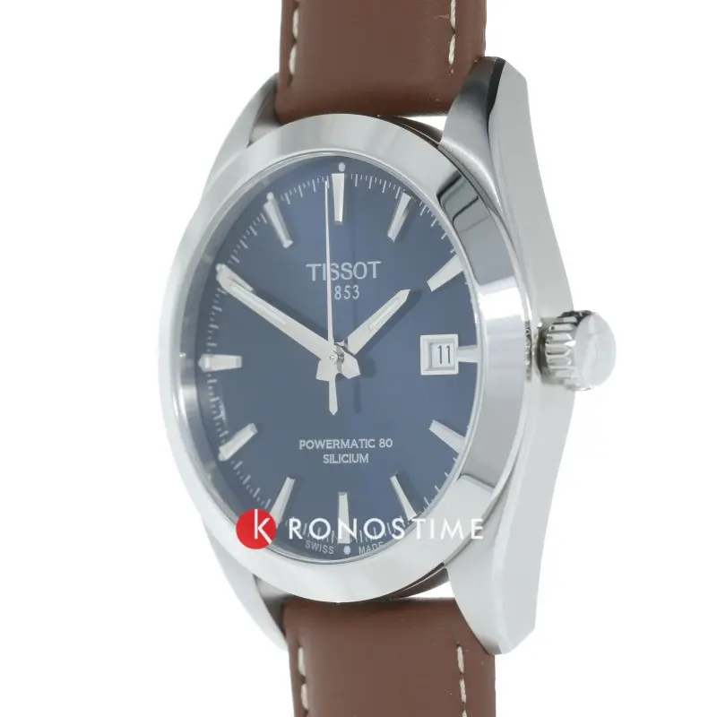 Фотография часов Tissot Gentleman Powermatic 80 Silicium T127.407.16.041.00_4